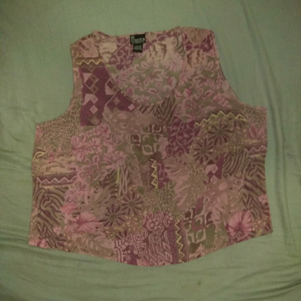NY Collection Women brand crop top size 2X